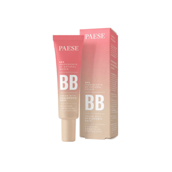 PAESE, krem koloryzujący BB z kwasem hialuronowym, 03W Natural, 30 ml PAESE, krem koloryzujący BB z kwasem hialuronowym, 03W Natural, 30 ml - zdjęcie produktu
