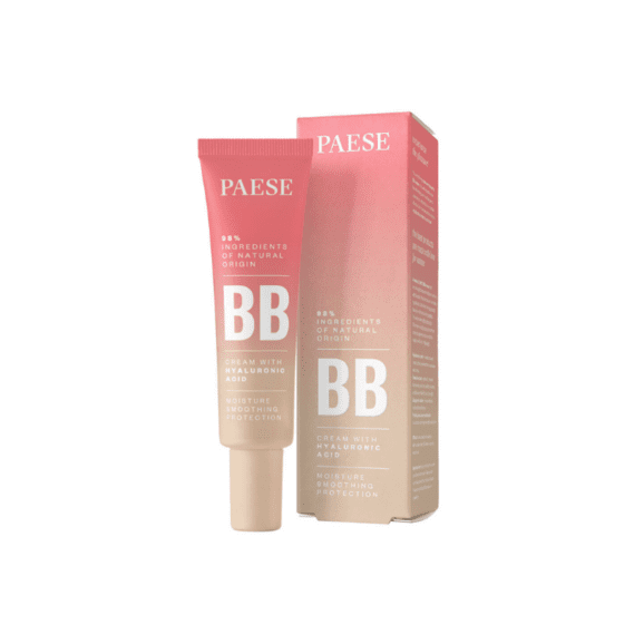 PAESE, krem koloryzujący BB z kwasem hialuronowym, 01N Ivory, 30 ml - zdjęcie produktu
