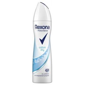 Rexona Cotton Dry, antyperspirant w sprayu dla kobiet, 150 ml - zdjęcie produktu
