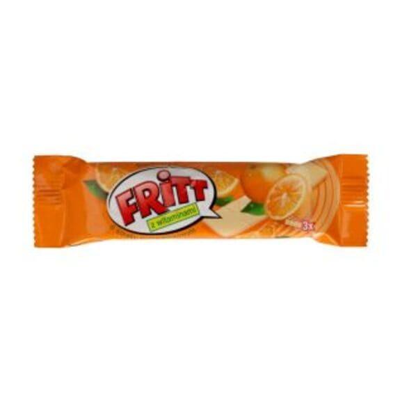 Cukierki Fritt, gumy z witaminą C wspierające odporność o smaku pomarańczowym, 1 op. - zdjęcie produktu