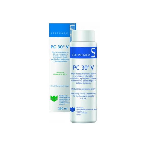 PC 30 V, płyn do pielęgnacji skóry narażonej na ucisk i otarcia, 250 ml - zdjęcie produktu