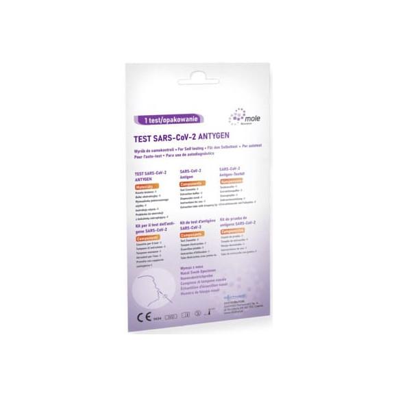 Test SARS-CoV-2 Antygen Mole Diather, 1 szt. - zdjęcie produktu