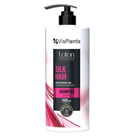 VisPlantis, szampon do włosów suchych i matowych z jedwabiem, 1000 ml - zdjęcie produktu