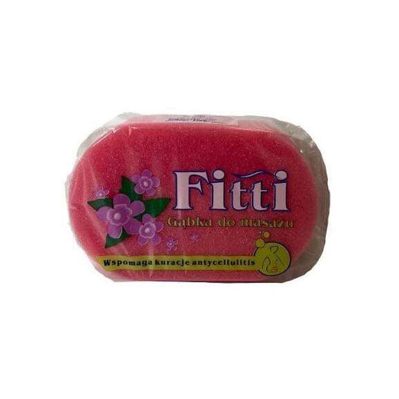 Fitti, gąbka kąpielowa do masażu, antycellulitowa, 1 szt. - zdjęcie produktu