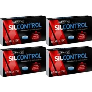 Silcontrol, 25 mg, tabletki powlekane, zestaw 4x 8 szt. - zdjęcie produktu