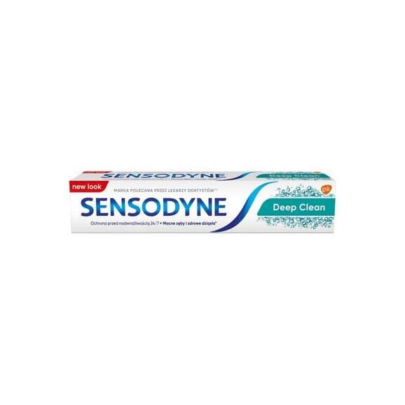 Sensodyne Deep Clean, pasta do zębów wrażliwych, 75 ml - zdjęcie produktu