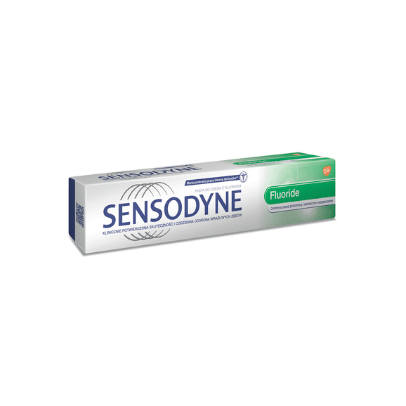 Sensodyne Fluoride, pasta do zębów, 75 ml Sensodyne Fluoride, pasta do zębów, 75 ml - zdjęcie produktu