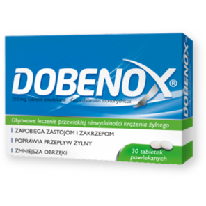 Dobenox, 250 mg, tabletki powlekane, 30 szt. - zdjęcie produktu
