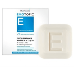 Pharmaceris E, Emotopic, kostka myjąca do twarzy i ciała, 100 g - zdjęcie produktu