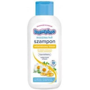 Bambino Rodzina, szampon witaminowy blask, 400 ml - zdjęcie produktu