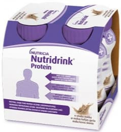 Nutridrink Protein, płyn o smaku mokka, 4 x 125 ml