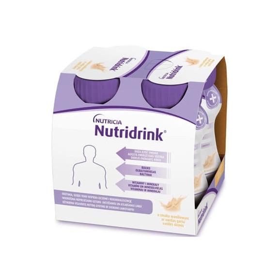Nutridrink Protein, płyn o smaku waniliowym, 4 x 125 ml - zdjęcie produktu