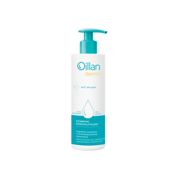 Oillan Derm+, szampon keratolityczny, 180 ml - zdjęcie produktu