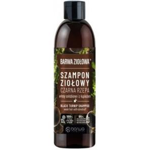 Barwa Ziołowa, szampon ziołowy, czarna rzepa, 250 ml - zdjęcie produktu