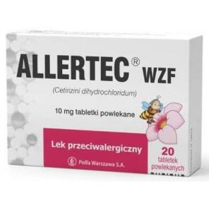 Allertec WZF 10 mg, tabletki, 20 szt. - zdjęcie produktu