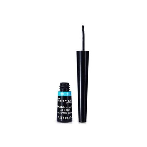 Rimmel London Exaggerate Eye Liner Waterproof, eyeliner do oczu, 003 Black, 2,5 ml - zdjęcie produktu
