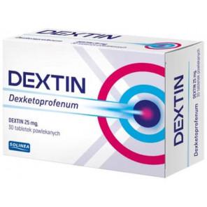 Dextin 25 mg, tabletki, 30 szt. - zdjęcie produktu