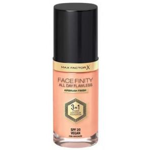 Max Factor Facefinity All Day Flawless 3w1, podkład do twarzy, 80 Bronze, 30 ml - zdjęcie produktu