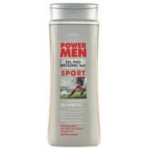 Joanna Power Men Sport, żel pod prysznic 5w1, 300 ml - zdjęcie produktu