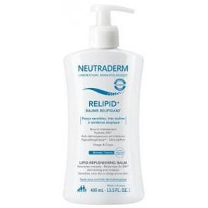 Neutraderm Relipid+, balsam do twarzy i ciała, skóra wrażliwa, bardzo sucha i atopowa, 400 ml - zdjęcie produktu