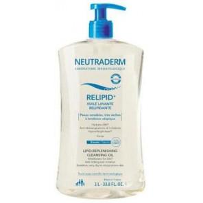 Neutraderm Relipid+, olejek do mycia ciała, skóra wrażliwa, bardzo sucha i atopowa, 1000 ml - zdjęcie produktu