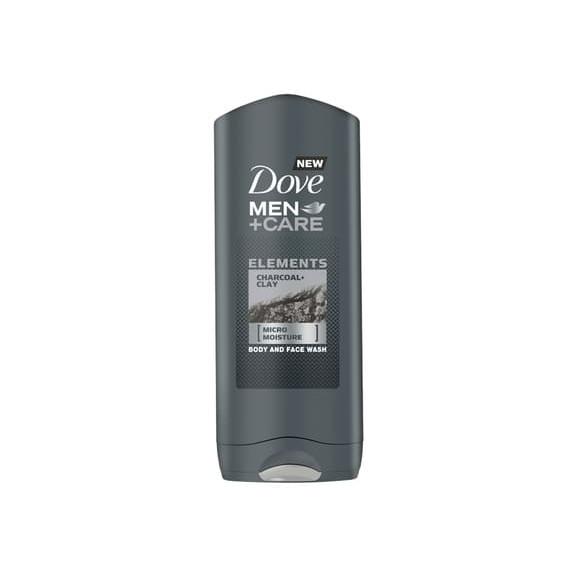 Dove Men Care Charcoal Clay, żel z węglem pod prysznic, 400 ml - zdjęcie produktu