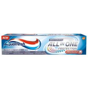 Aquafresh All In One Protection Whitening, pasta do zębów, 100 ml - zdjęcie produktu