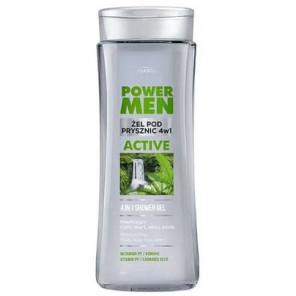 Joanna Power Men Active, żel pod prysznic 4w1, 300 ml - zdjęcie produktu