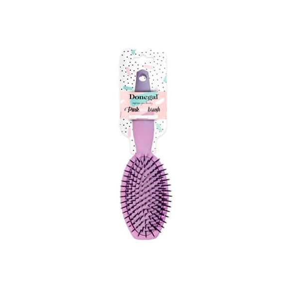 Donegal Pink Lychee Brush, szczotka do włosów, 1 szt. - zdjęcie produktu