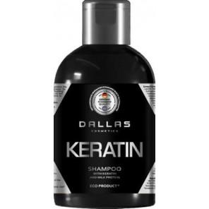 Dallas Cosmetics Keratin, szampon do włosów, 1 l - zdjęcie produktu