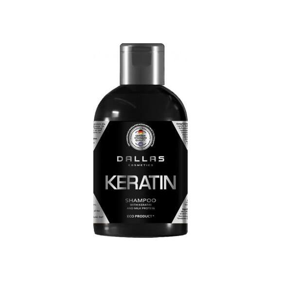 Dallas Cosmetics Keratin, szampon do włosów, 1 l - zdjęcie produktu