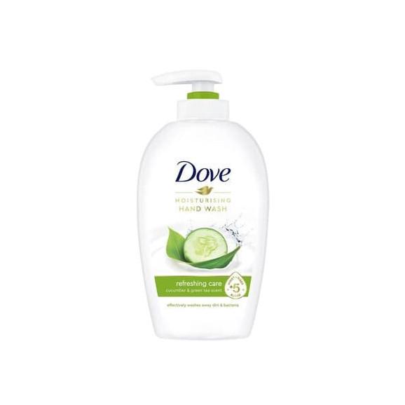 Dove Caring Hand Wash Cucumber & Green Tea, mydło do rąk, 250 ml - zdjęcie produktu