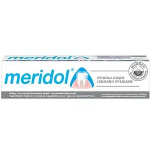 Meridol, pasta do zębów, ochrona dziąseł i delikatne wybielanie, 75 ml - zdjęcie produktu