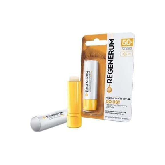 Regenerum, regeneracyjne serum do ust SPF 50+, pomadka, 5 g - zdjęcie produktu