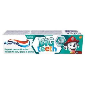 Aquafresh Big Teeth Psi Patrol, pasta do zębów dla dzieci 6-8 lat, 50 ml - zdjęcie produktu
