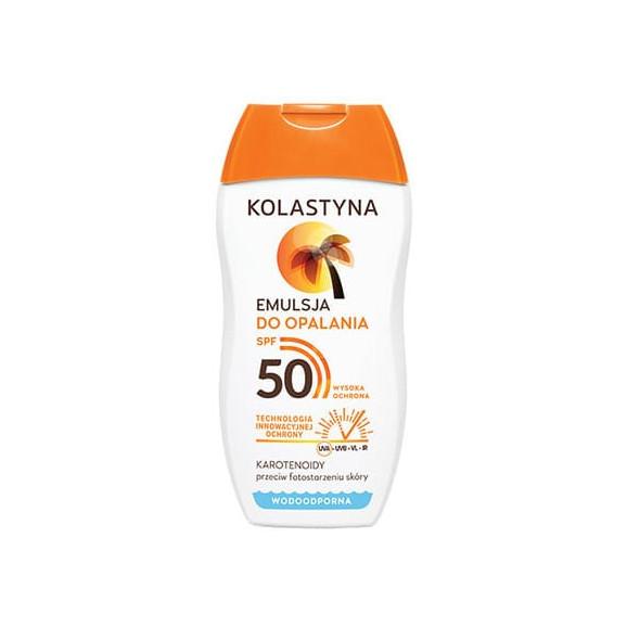 Kolastyna, wodoodporna emulsja do opalania SPF 50, 150 ml - zdjęcie produktu