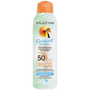 Kolastyna Coconut Paradise, sucha mgiełka ochronna, SPF 50, 150 ml - zdjęcie produktu