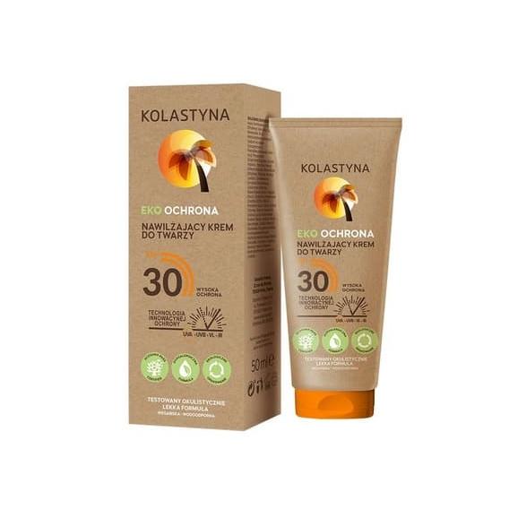 Kolastyna Eko Ochrona, nawilżający krem do twarzy, SPF 30, 50 ml - zdjęcie produktu