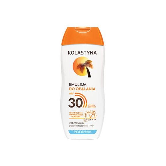 Kolastyna, wodoodporna emulsja do opalania SPF 30, 200 ml - zdjęcie produktu