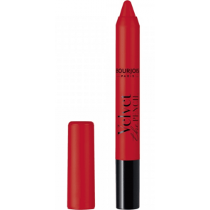 Bourjois Velvet The Pencil Lipstick, pomadka w kredce, 14 Amuse Rouge - zdjęcie produktu