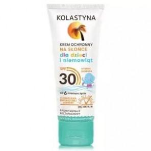 Kolastyna, wodoodporny krem ochronny na słońce dla dzieci i niemowląt, SPF 30, 75 ml - zdjęcie produktu