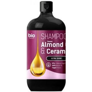 BIO NATURELL Shampoo Ultra Shine, szampon do włosów, Almond Oil & Ceramid, 946 ml - zdjęcie produktu