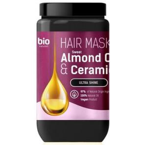 BIO NATURELL Hair Mask Ultra Shine, maska do włosów, Almond Oil & Ceramid, 946 ml - zdjęcie produktu