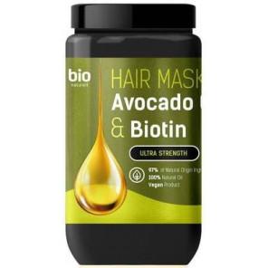 BIO NATURELL Hair Mask Ultra Strength, maska do włosów, Avocado & Biotin, 946 ml - zdjęcie produktu