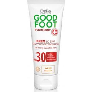 Delia Cosmetics GOOD FOOT PODOLOGY, krem odżywczo-regenerujący do stóp, 100 ml - zdjęcie produktu