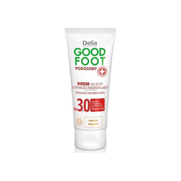 Delia Cosmetics GOOD FOOT PODOLOGY, krem odżywczo-regenerujący do stóp, 100 ml - zdjęcie produktu