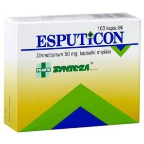Esputicon 50 mg, kapsułki, 100 szt. - zdjęcie produktu