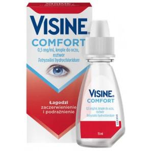 Visine Comfort 0,5 mg/ml, krople do oczu, 15 ml - zdjęcie produktu