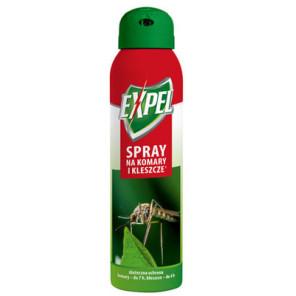 Expel, spray na komary i kleszcze, 90 ml - zdjęcie produktu