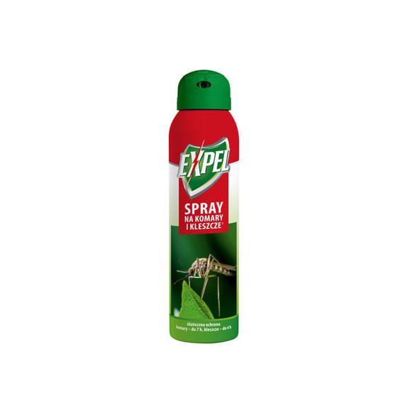 Expel, spray na komary i kleszcze, 90 ml - zdjęcie produktu